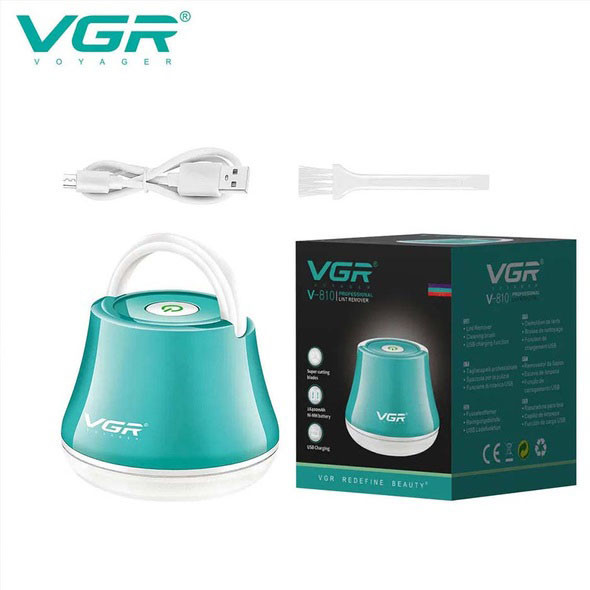 Акумуляторна машинка для видалення катишків VGR V-810 10 Вт, Катишозбірники, Машинка для стрижки катишок, фото 1