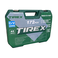 Набір ключів TIREX 172шт (протиударний кейс + металеві клямки), фото 5