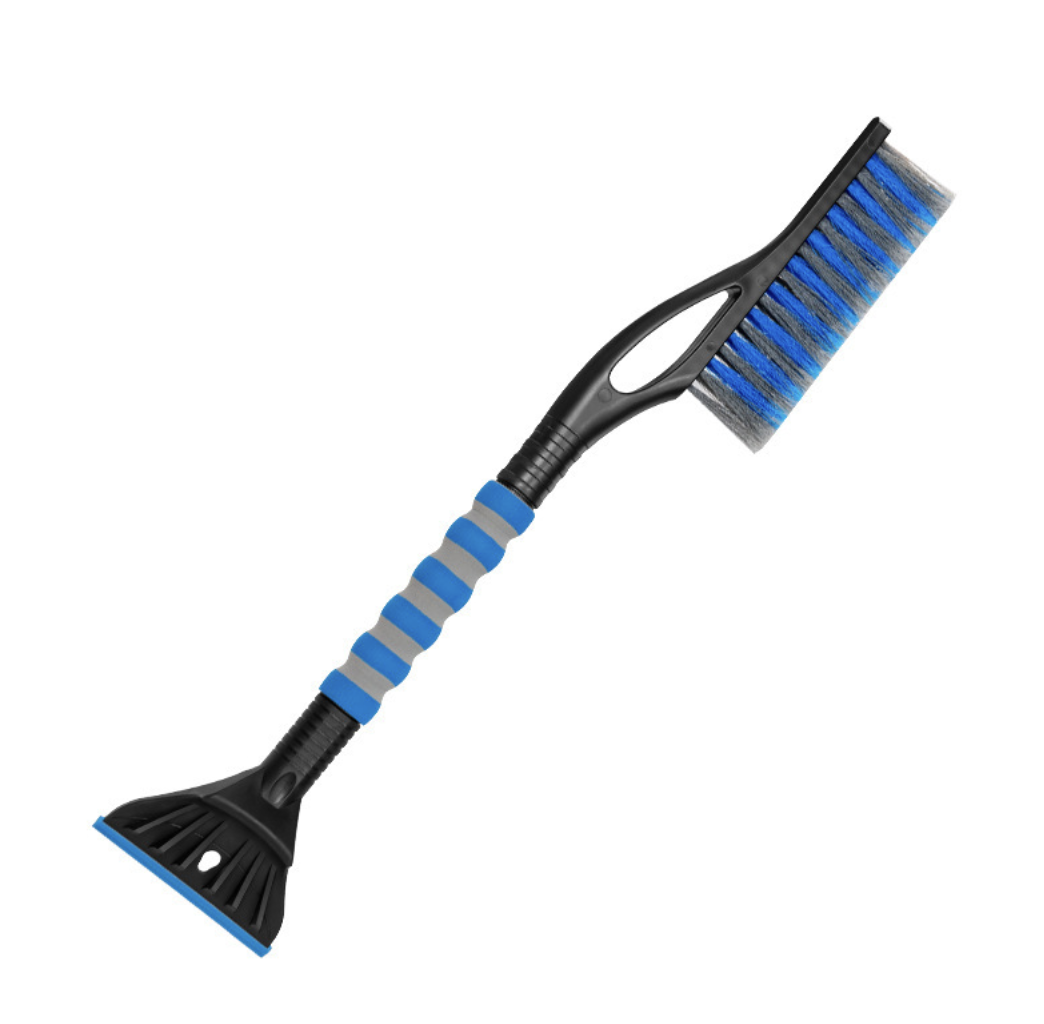 Щітка-скребок від снігу та льоду / Щітка для автомобіля з лопаткою / Зимова щітка від снігу для авто, фото 1