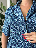 Модна нічна сорочка. Одяг для дому і відпочинку. Ночнушка на ґудзиках., фото 8