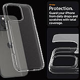 Чохол Spigen для iPhone 16 Pro - Ultra Hybrid, Frost Clear (ACS08122), фото 7