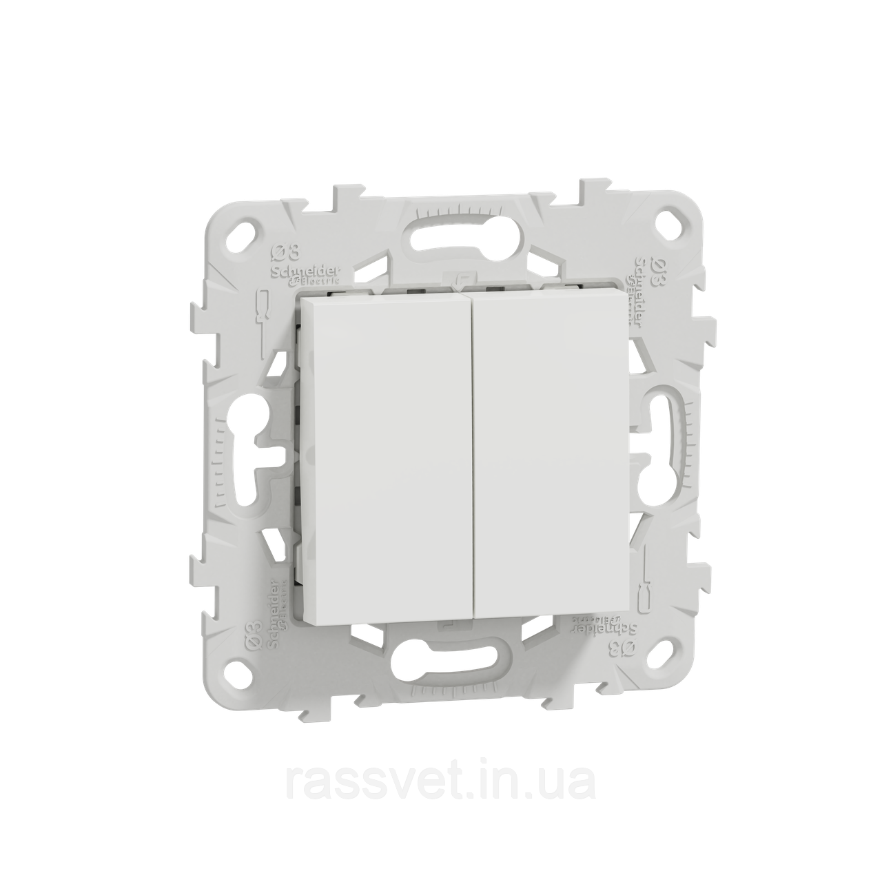 Перем. 2-кл. 2 x сх.6, 10А біл