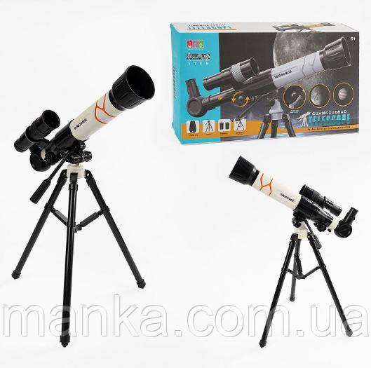 Телескоп дитячий 1001-1 набір лінз, штатив, інструкція, в коробці, фото 1