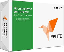 Папір PP Lite 80 г/м2, A4, 500 л, class B, білизна 158% CIE