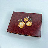 Коробка для пряника, 200*150*30 мм, з вікном, "Червоний оксамит", фото 4