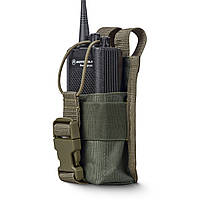 Підсумок для рації. Кріплення Molle. Cordura 500D. Колір Олива