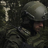 Підсумок для рації. Кріплення Molle. Cordura 500D. Колір Олива, фото 4