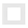 Рамка 1-постова Unica Deco Material, матовий білий, фото 4