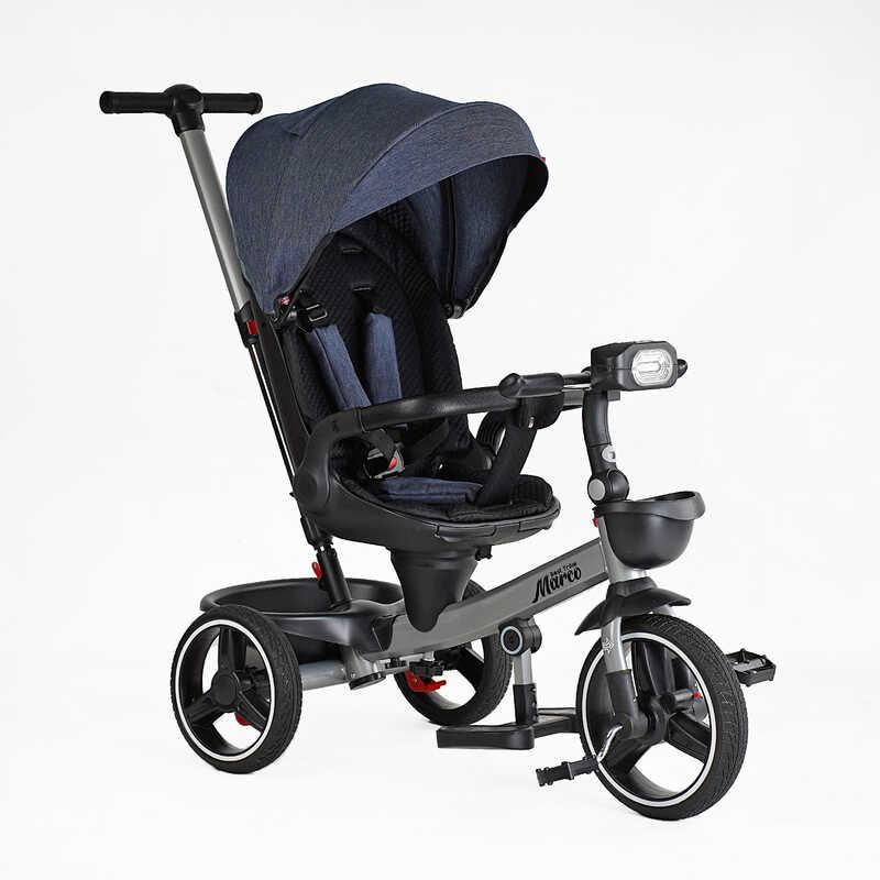 Дитячий триколісний велосипед з батьківською ручкою BestTrike Marco 9155 / 303-19, поворотне сидіння,