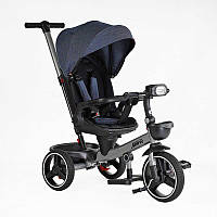 Дитячий триколісний велосипед з батьківською ручкою BestTrike Marco 9155 / 303-19, поворотне сидіння,