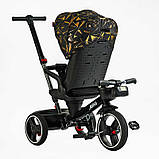Дитячий триколісний велосипед з батьківською ручкою BestTrike Marco 9155 / 390-07, поворотне сидіння,, фото 5