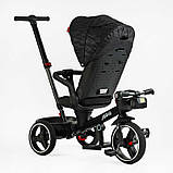 Дитячий триколісний велосипед з батьківською ручкою BestTrike Marco 9155 / 365-12, поворотне сидіння,, фото 5