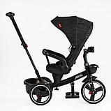 Дитячий триколісний велосипед з батьківською ручкою BestTrike Marco 9155 / 365-12, поворотне сидіння,, фото 6