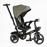 Дитячий триколісний велосипед з батьківською ручкою BestTrike Marco 9155 / 318-82, поворотне сидіння,