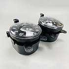 Світлодіодні протитуманні фари 6000LM 3.5 дюйма з ДХО білий оранжевий Led протитуманки IP67 ВАЗ, фото 2