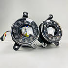 Світлодіодні протитуманні фари 6000LM 3.5 дюйма з ДХО білий оранжевий Led протитуманки IP67 ВАЗ, фото 4