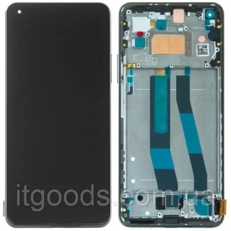 Дисплей (модуль) + тачскрін (сенсор) з рамкою для Xiaomi Mi11 Lite 4G M2101K9AG | Mi11 Lite 5G M2101K9G | 11 Lite 5G NE