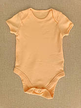 УЦІНКА!!!   Бодік з коротким рукавом для дівчинки F&F, 6-9м (68-74см)