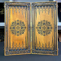 Нарди дерев'яні подарункові Вовк 46×23 см, фото 3