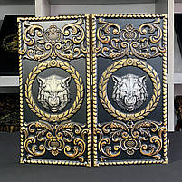 Нарди дерев'яні подарункові Вовк 46×23 см, фото 2