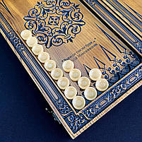 Нарди дерев'яні подарункові Вовк 46×23 см, фото 8