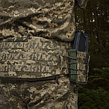 Одинарний підсумок під магазини АК/АR (тканевий). Піксель (мм-14)., фото 7