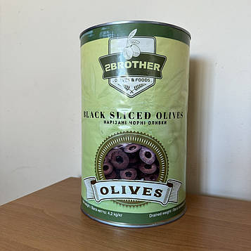 Маслини різані без кісточки 4,2 кг (Єгипет)