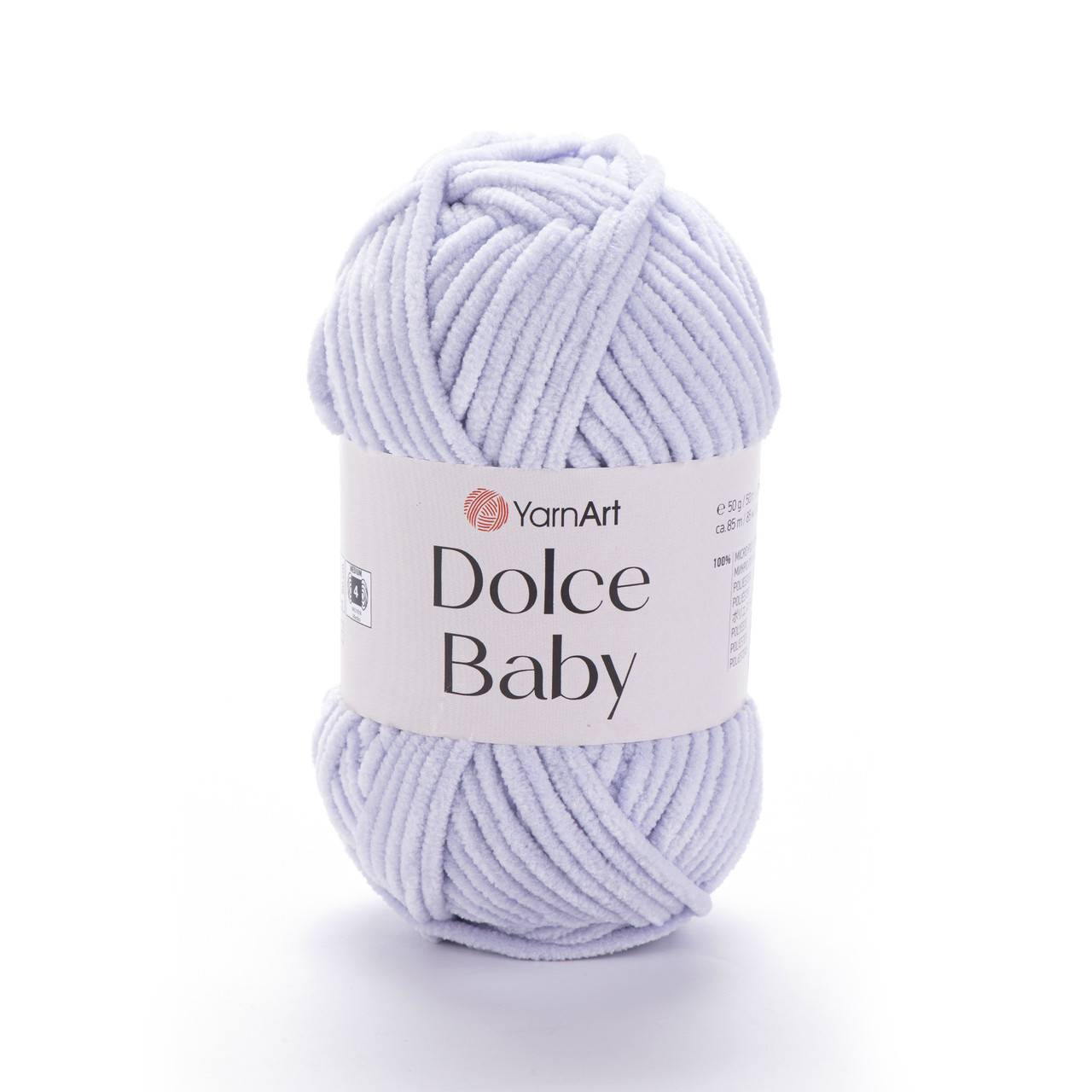 Yarnart DOLCE BABY (Дольче Бейбі) №776 сіро-бузковий (Пряжа плюшева ...
