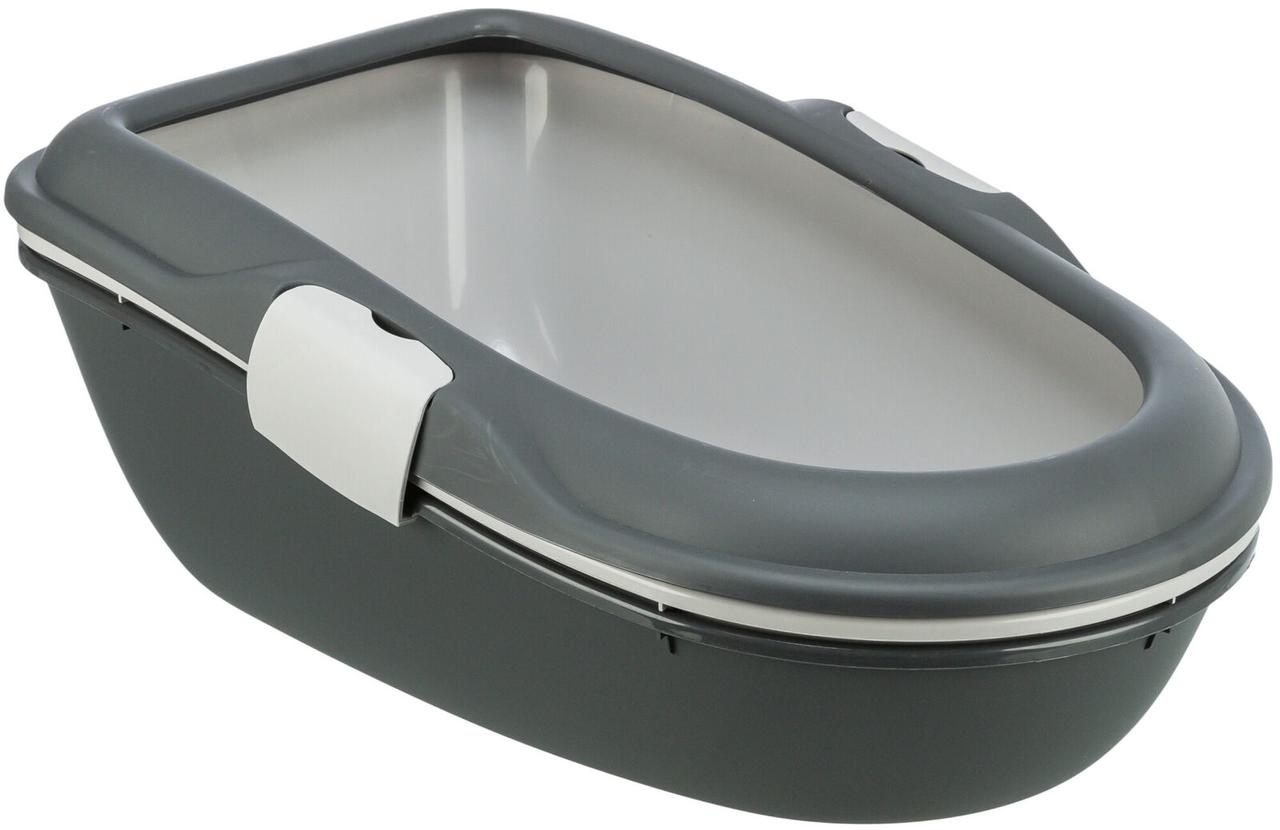 Trixie ТХ-40154 Berto туалет для кішок із бортиком і сіткою (39x22x59 см)