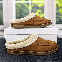 Капці жіночі домашні Dago Style теплі без задника рудого кольору 4525, фото 4