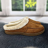 Капці жіночі домашні Dago Style теплі без задника рудого кольору 4525, фото 5