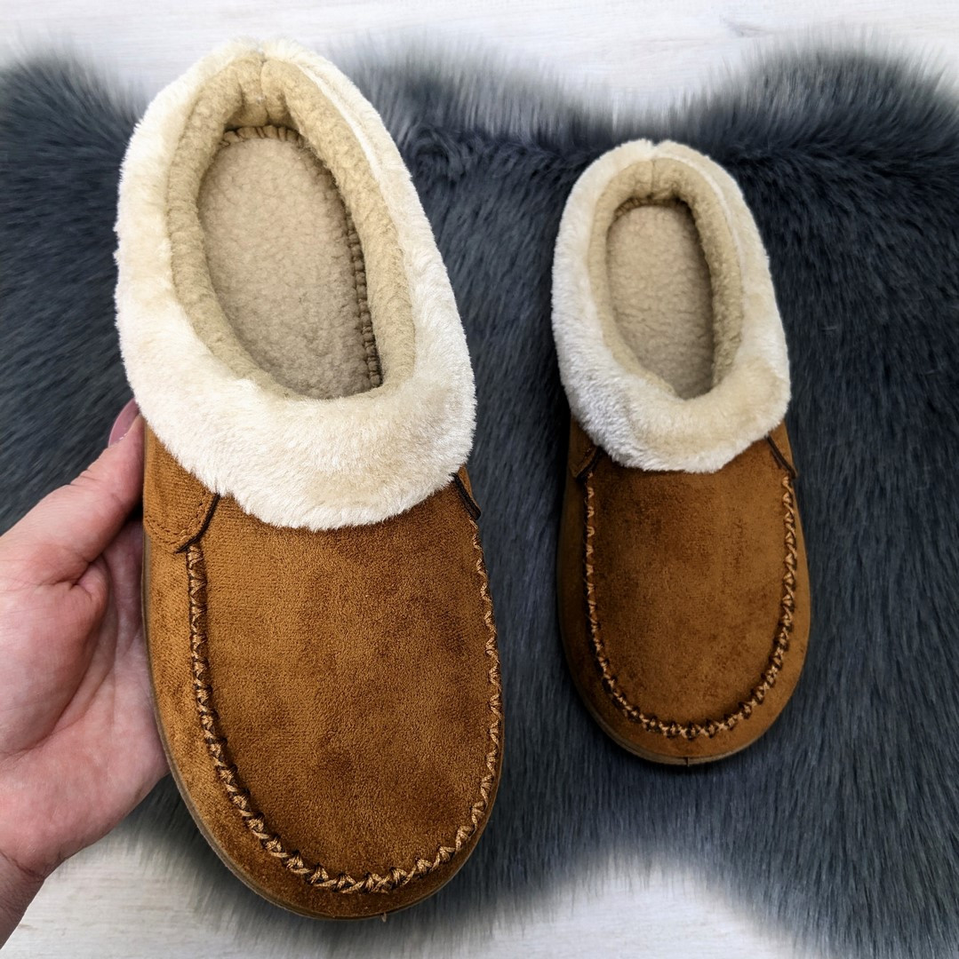 Капці жіночі домашні Dago Style теплі без задника рудого кольору 4525