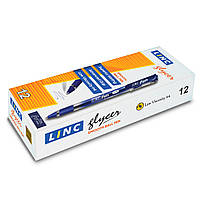 Ручка кулькова LINC Glycer 0,7 мм золото (412223), фото 2