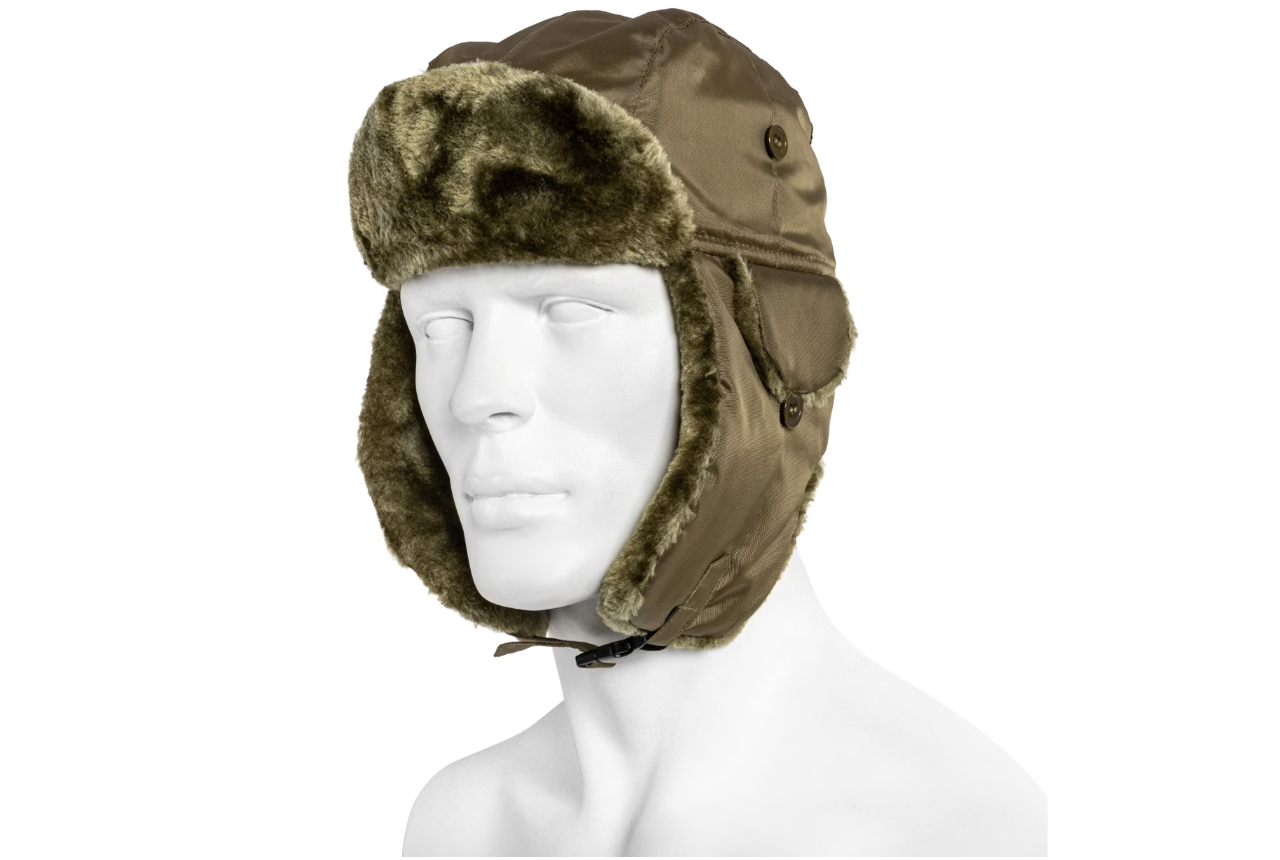 Шапка вушанка Mil-Tec ma1- олива 12105001, фото 1