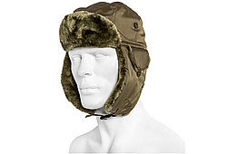 Шапка вушанка Mil-Tec ma1- олива 12105001-розмір XL - 62