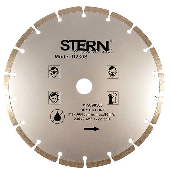 Алмазний диск Stern 230 сегмент, фото 1