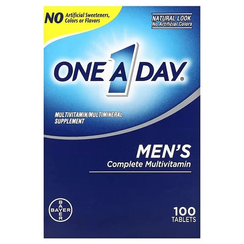 Вітаміни для чоловіків One-A-Day Men's Complete Multivitamin (100 таблеток.), фото 1