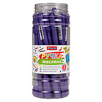 Ручка кулькова 1 Вересня Amazik 0,7 мм фіолетова 1 Вересня (412233), фото 2