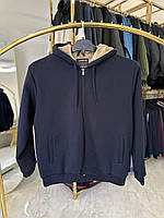 Чоловіча кофта на хутрі Masimar 4080 (батал) 3-8XL т-синя