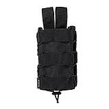 Підсумок подвійний під магазини АК/АR Чорний, фото 5