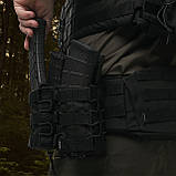 Підсумок подвійний під магазини АК/АR Чорний, фото 8