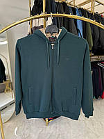 Чоловіча кофта на хутрі Masimar 4080 (батал) 3-8XL т-зелена