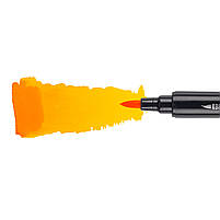 Маркер акварельний Brush Marker SWB-03 медовий двосторонній Santi (391059), фото 3