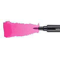 Маркер акварельний Brush Marker SWB-08 фуксія двосторонній Santi (391064), фото 3