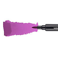 Маркер акварельний Brush Marker SWB-09 фіолетовий двосторонній Santi (391065), фото 3