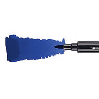 Маркер акварельний Brush Marker SWB-17 кобальт синій двосторонній Santi (391073), фото 3