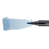 Маркер акварельний Brush Marker SWB-18 берлінська блакить двосторонній Santi (391074), фото 3