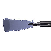 Маркер акварельний Brush Marker SWB-19 темно-синій двосторонній Santi (391075), фото 3