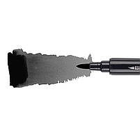 Маркер акварельний Brush Marker SWB-32 чорний двосторонній Santi (391088), фото 3