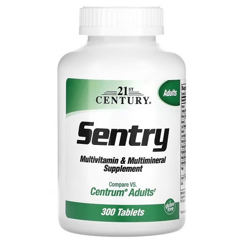 Вітаміни 21st Century Sentry Multivitamin & Multimineral Supplement (300 таблеток.)
